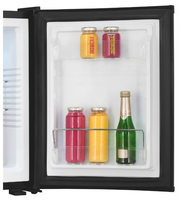 33 l 59,8 cm Tischkühlschrank EEK: F 89 kWh Jahr  KB40-V-S-460F (Schwarz) 