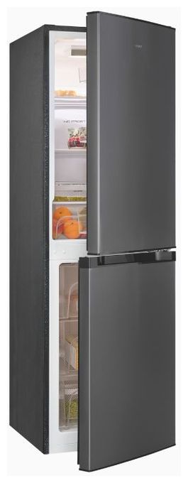 129 l / 64 l Kühl-Gefrierkombi freistehend NoFrost 209 kWh Jahr  KGC195-65-NF-330E (Anthrazit) 