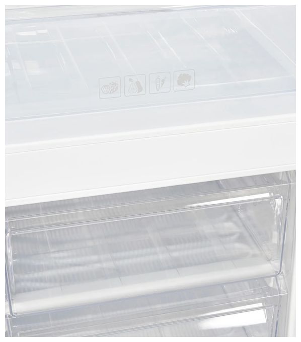 189 l / 71 l Kühl-Gefrierkombi freistehend NoFrost 168 kWh Jahr  KGC265-70-WS-040D (Weiß) 