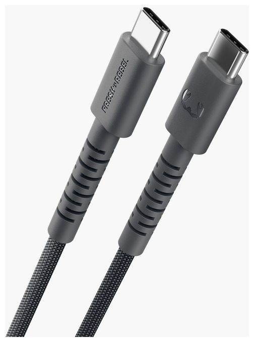 Stecker Rundkabel USB C auf USB C bis 100 W 2 m  2CCC201SG (Grau) 