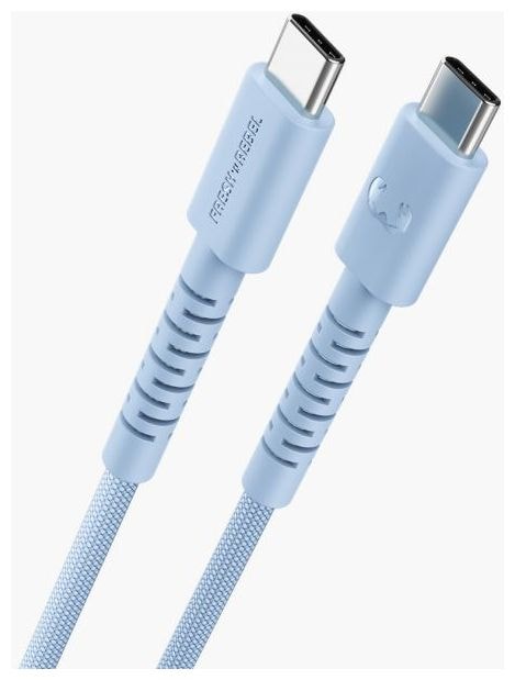 Stecker Rundkabel USB C auf USB C bis 100 W 2 m  2CCC201VB (Cyan) 