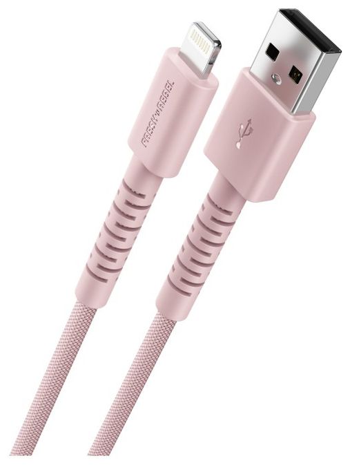 Stecker Rundkabel Lightning auf USB A 2 m  2ULC201PP (Pink) 