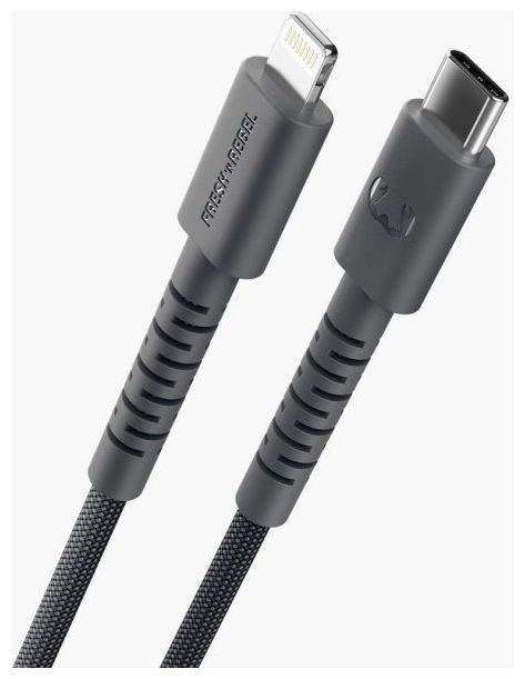 Stecker Lightning auf USB C 0,7 m  FlexWave (Grau) 