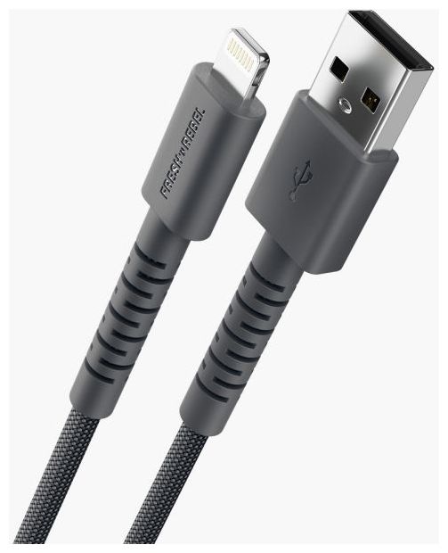 Stecker Lightning auf USB A 0,7 m  FlexWave (Grau) 