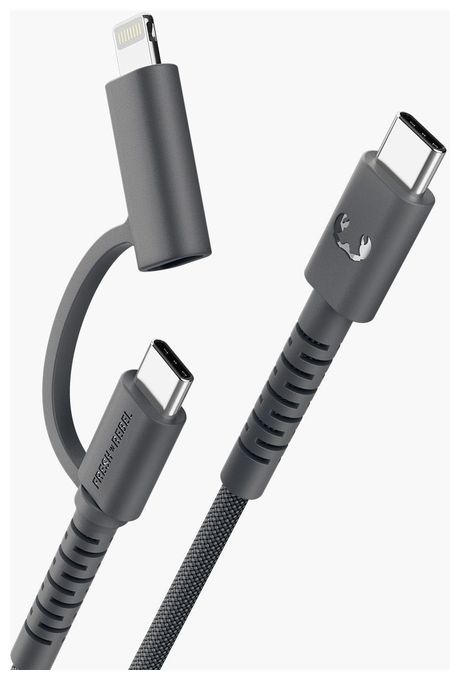 Stecker Lightning auf USB C 2 m  FlexWave (Schwarz) 