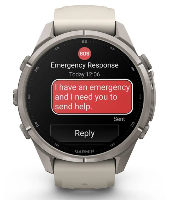 43 mm Smartwatch Rund  Fenix 9 Pro (Titan) 