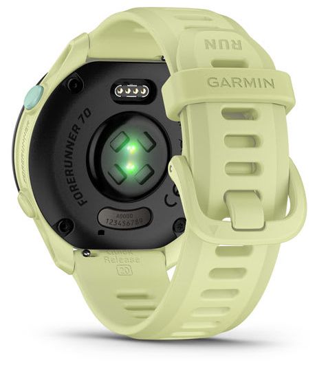 Digital 30 mm Smartwatch Rund  Forerunner 70 (Limette) 