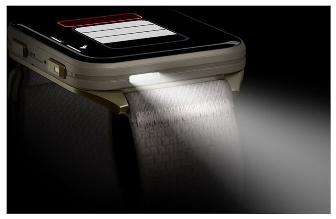 Digital Smartwatch Rechteckig 264 h  Venu X1 (Gold, Titan) 