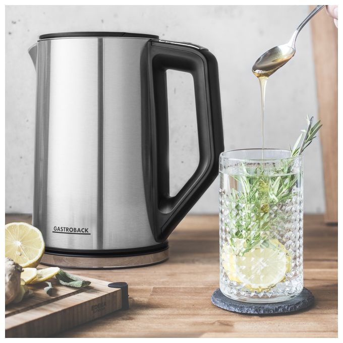 1,5 l Wasserkocher 2200 W  42436 Design (Schwarz, Edelstahl) 