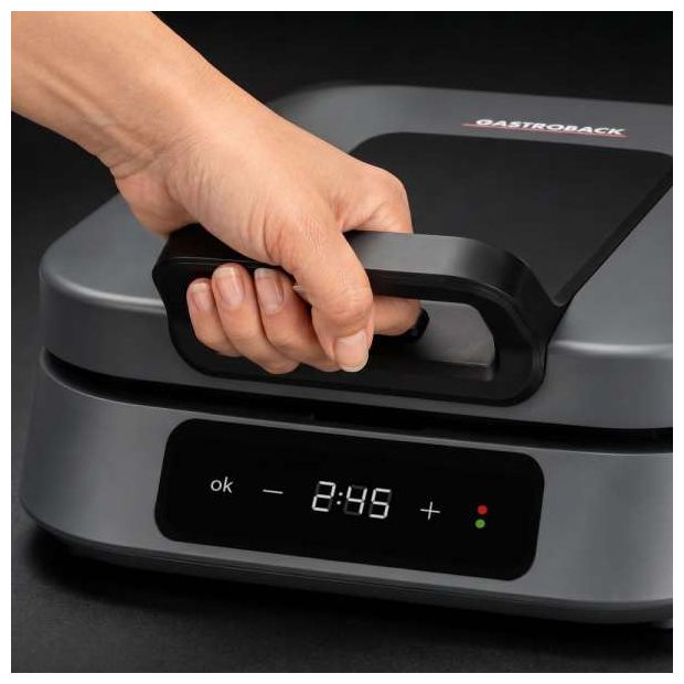 Sandwichmaker 1800 W für 4 Sandwiches  42469 Snack Station 4XL Advanced (Schwarz) 
