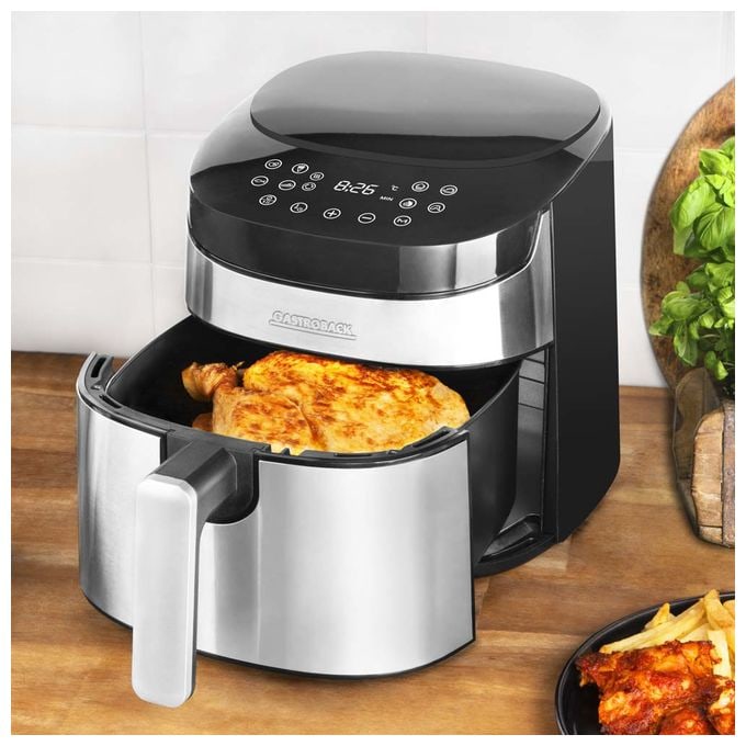 Heißluftfritteuse 3,7 l 1300 W  42582 Air Pro (Schwarz, Edelstahl) 