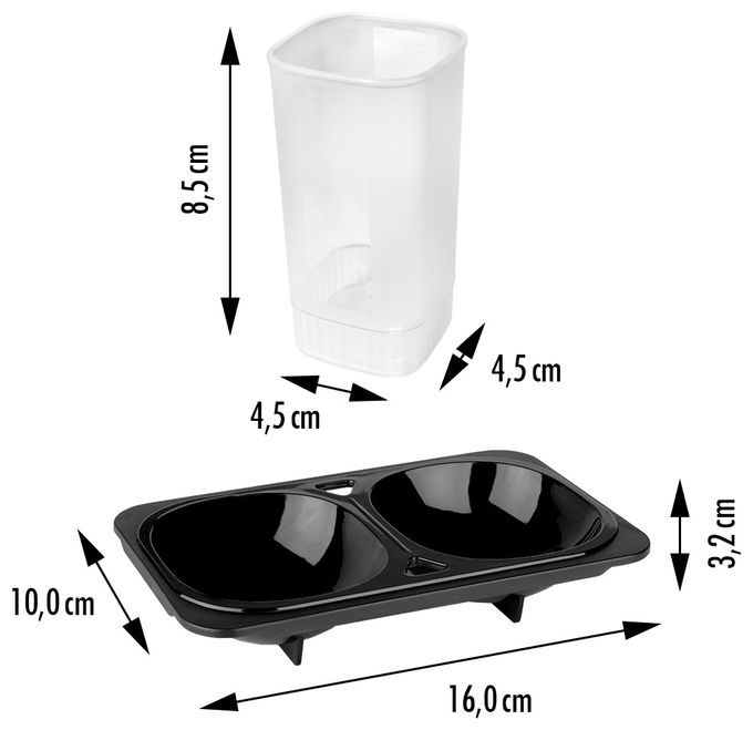 Eierkocher für 6 Eier  42803 EasyCook 6 (Schwarz, Edelstahl) 