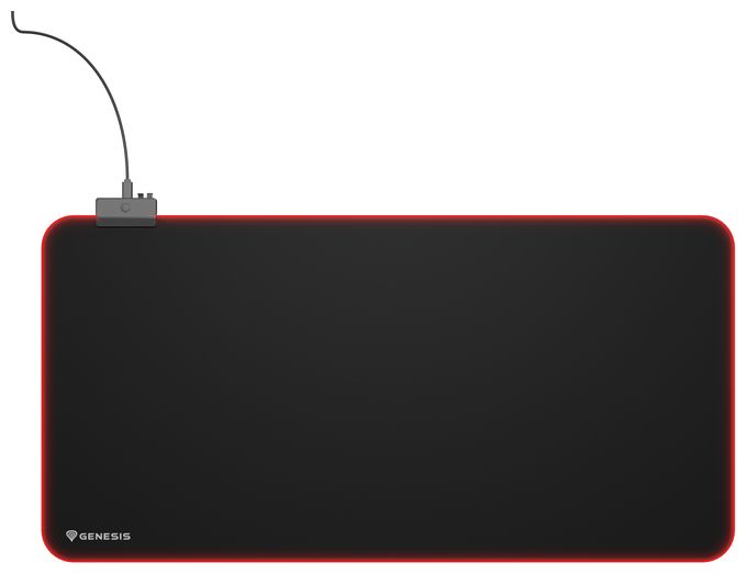 Mauspad  Boron 500 XXL RGB (Schwarz) 