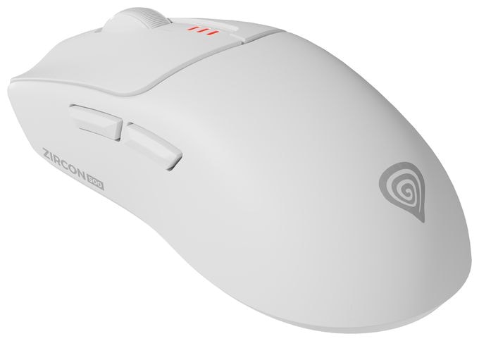 10000 DPI Gaming Maus Optisch  Zircon 500 (Weiß) 
