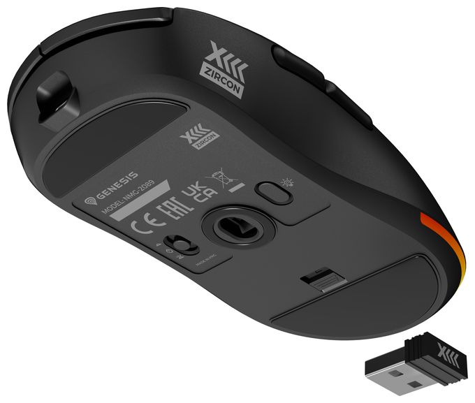 26000 DPI Gaming Maus Optisch  Zircon XIII (Schwarz) 
