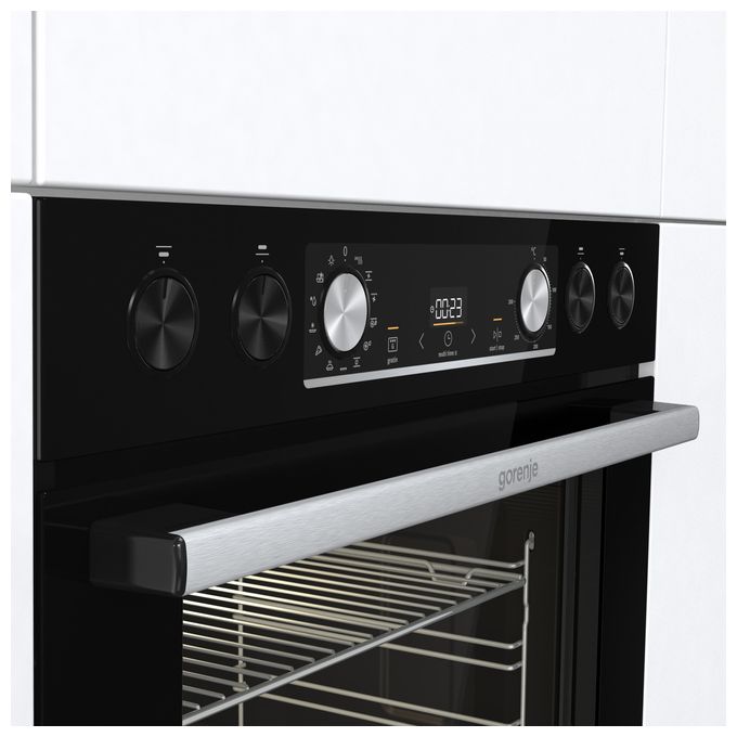 Herdset maxi AutoClean Ecoclean mit 60 cm Glaskeramik Kochfeld Black Set 4 (BCX6737E05BG + ECD634X) 