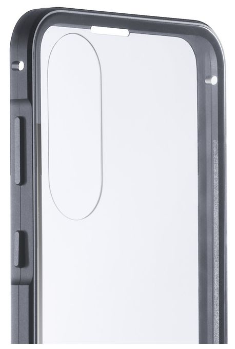 Cover für Samsung Galaxy A57 5G (Schwarz, Transparent) 080295 360° Glass 