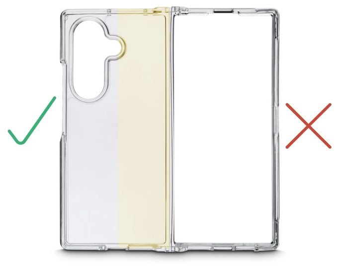 Cover für Samsung Galaxy Z Fold8 Ultra  080311 Always Clear (Transparent) 