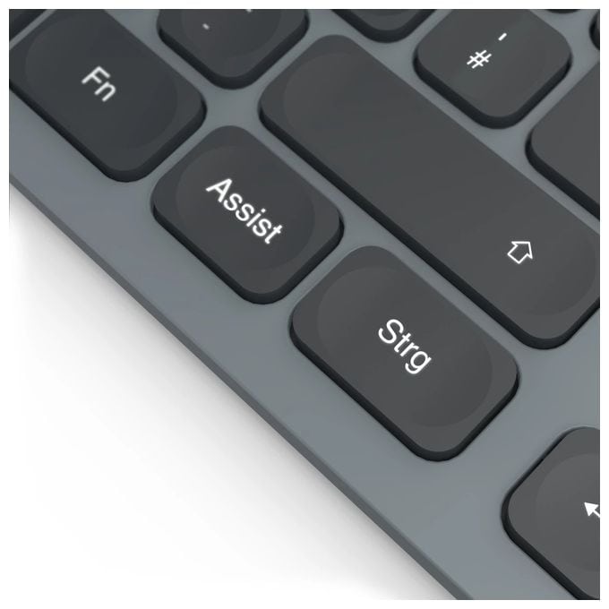 Heimbüro Tastatur USB (Schwarz, Dunkles Grau) 173058 CK-400 