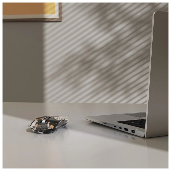 1600 DPI Büro Maus Optisch  173094 WM-600 (Transparent) 