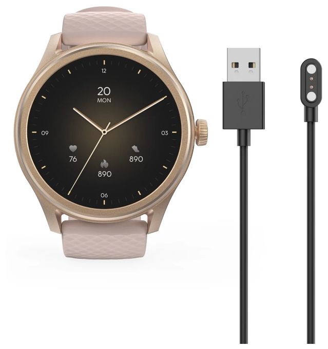 Digital 46 mm Smartwatch Rund IP68  178616 5010 (Roségold) 