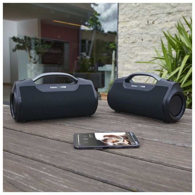 60 W Bluetooth Lautsprecher IPX6 Laufzeit bis 12 h  188219 Mate Pro (Schwarz) 