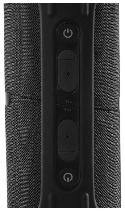 30 W Bluetooth Lautsprecher IP67 Laufzeit bis 12 h  188242 Twin 4.0 (Schwarz) 