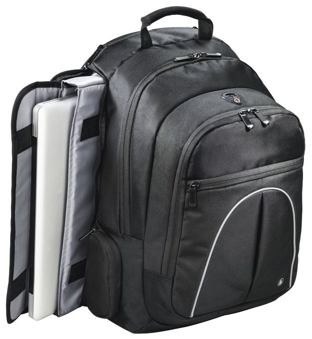 bis 43,9 cm (17.3 Zoll) (Schwarz) 216488 Vienna Notebook-Rucksack 