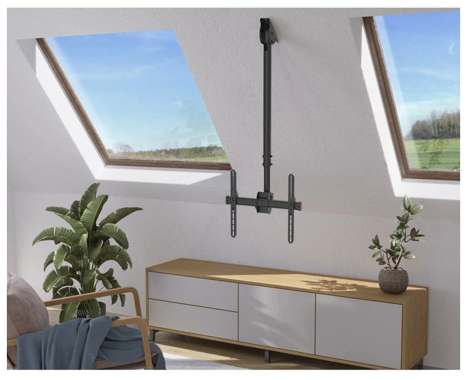 Zimmerdecken Halterung 360° bis 165,1 cm (65") 50 kg 0 - -25° neigbar 220878 