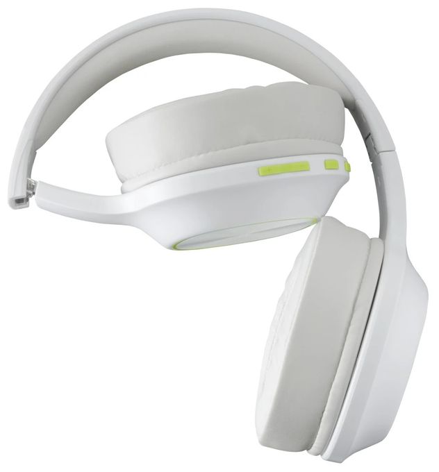 Over Ear Bluetooth Kopfhörer kabellos 60 h Laufzeit  221780 Spirit Calypso III (Grün, Weiß) 