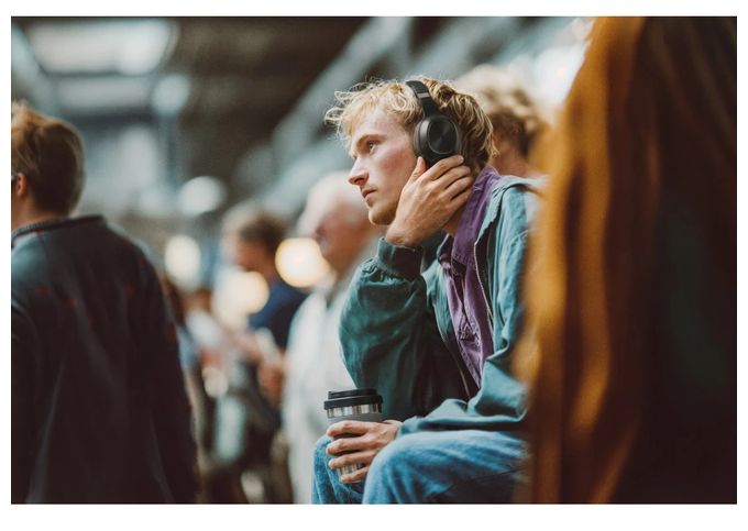Over Ear Bluetooth Kopfhörer kabellos 60 h Laufzeit USB Typ-C  221821 Spirit Calypso X (Schwarz) 