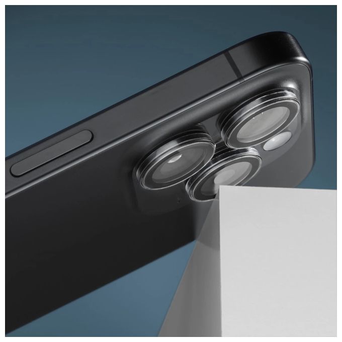 Kameraobjektivschutz gehärtetes Glas 9H für  Apple iPhone 16 / 16 Plus Tropfsicher, Schlagfest, Schlagfest, Kratzresistent, Splitterfrei 222795 Lens Protect 
