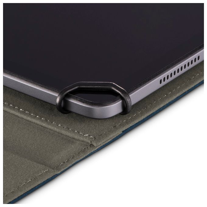 Folio aus Kunststoff für Jede Marke bis 27,9 cm (11") Kratzresistent mit Elastikband (Blau) 227071 Velvet 