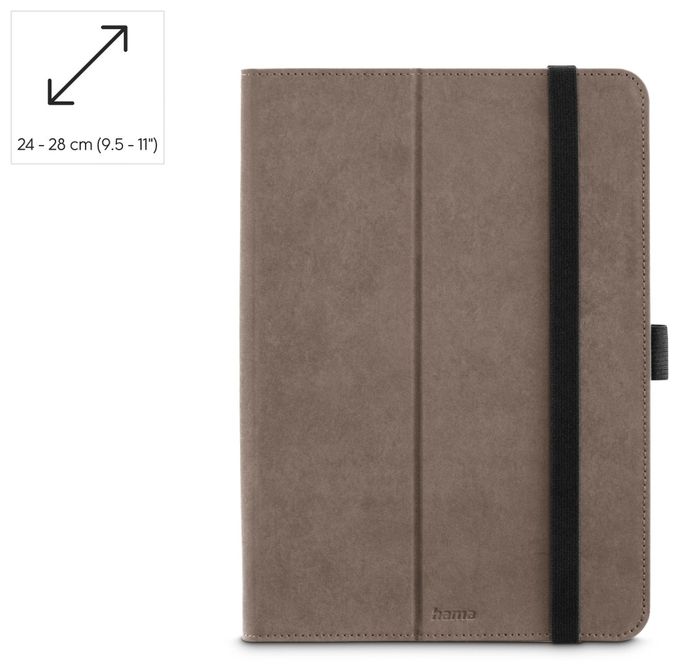 Folio aus Kunststoff für Jede Marke bis 27,9 cm (11") Kratzresistent mit Elastikband (Sand) 227073 Velvet 