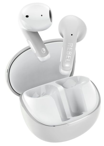 In-Ear Bluetooth Kopfhörer Kabellos TWS 9 h Laufzeit IPX4 USB Typ-C  232950 Twins Core 2 (Grau) 