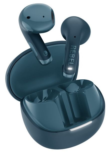 In-Ear Bluetooth Kopfhörer Kabellos TWS 9 h Laufzeit IPX4 USB Typ-C  232954 Twins Core 2 (Blau) 