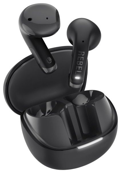 In-Ear Bluetooth Kopfhörer Kabellos TWS 9 h Laufzeit IPX4 USB Typ-C  232955 Twins Core 2 (Dunkles Grau) 