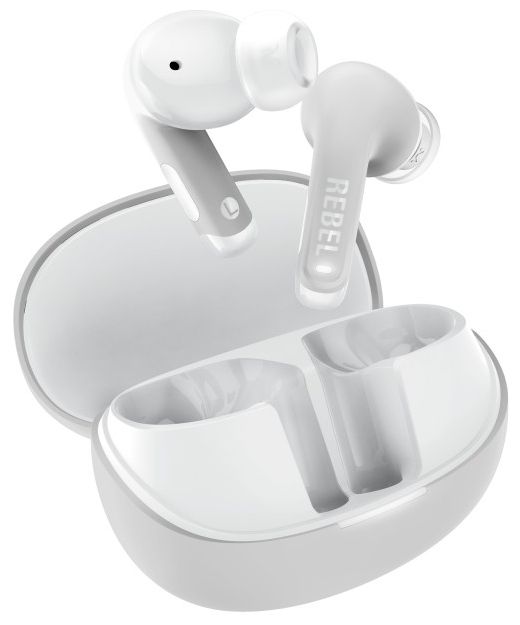 In-Ear Bluetooth Kopfhörer Kabellos TWS IPX4 USB Typ-C  232956 Twins Fuse 2 (Hellgrau) 