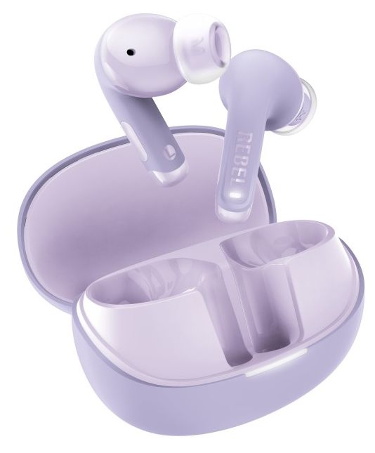 In-Ear Bluetooth Kopfhörer Kabellos TWS IPX4 USB Typ-C  232958 Twins Fuse 2 (Lila) 