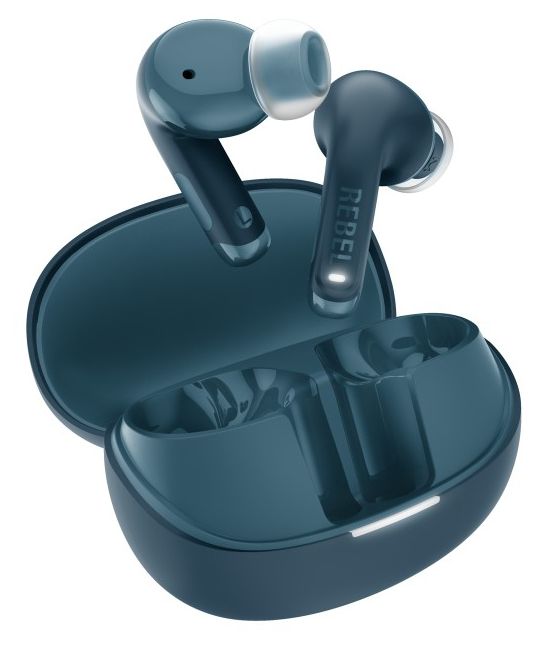 In-Ear Bluetooth Kopfhörer Kabellos TWS IPX4 USB Typ-C  232960 Twins Fuse 2 (Blau) 