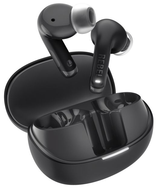 In-Ear Bluetooth Kopfhörer Kabellos TWS IPX4 USB Typ-C  232961 Twins Fuse 2 (Dunkles Grau) 