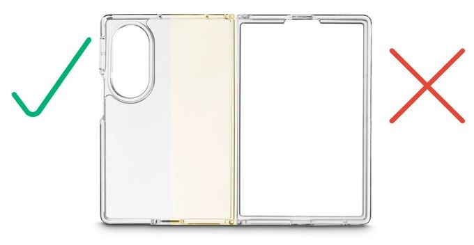 Cover für Samsung Galaxy Z Fold8  122612 Always Clear (Transparent) 