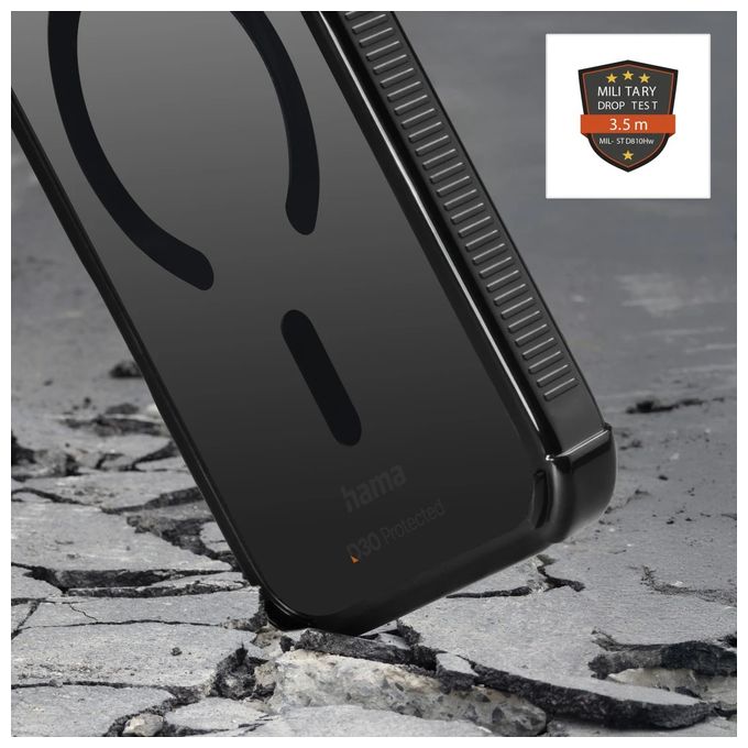 Cover für Apple iPhone 17 Pro / 18 Pro  232441 Extreme Protect (Schwarz) 