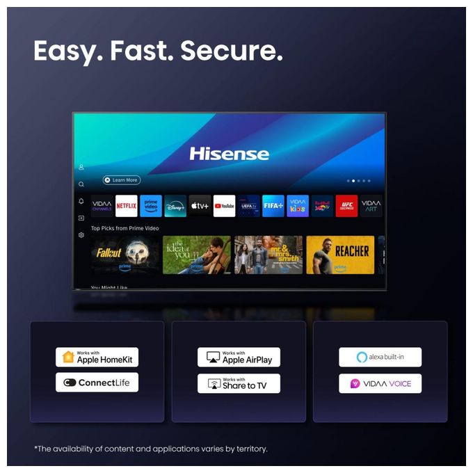 LED 190,5 cm (75 Zoll) Fernseher 4K Ultra HD VESA 600 x 400 mm  75E8Q (Schwarz, Grau) 
