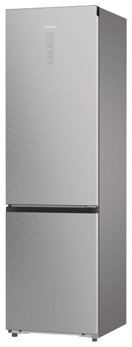 253 l / 130 l Kühl-Gefrierkombi freistehend NoFrost 116,25 kWh Jahr (Grau, Edelstahl, Dunkles Grau) RB5P410SACA 