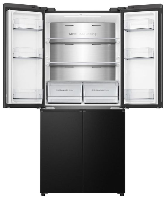 Side-by-Side Kühl-/ Gefrierkombination 304 l / 87 l 235 kWh NoFrost 1785 mm x 794 mm  RQ5P470SAFD (Schwarz) 