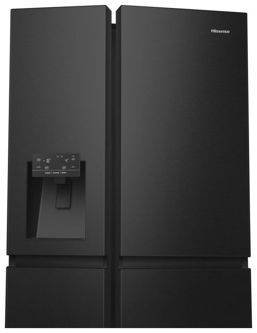 Side-by-Side Kühl-/ Gefrierkombination 417 l / 200 l 221 kWh NoFrost 1790 mm x 910 mm  RS818N4TFC (Schwarz) 