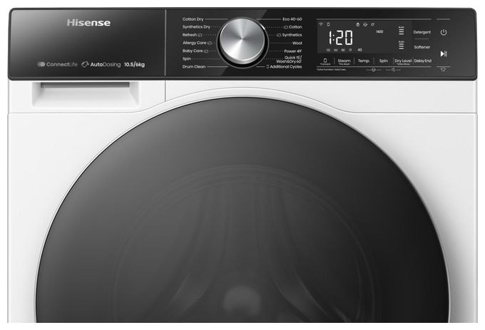 10,5 kg 6 kg Kondensations Waschtrockner 1400 U/min WD5S1045BW 