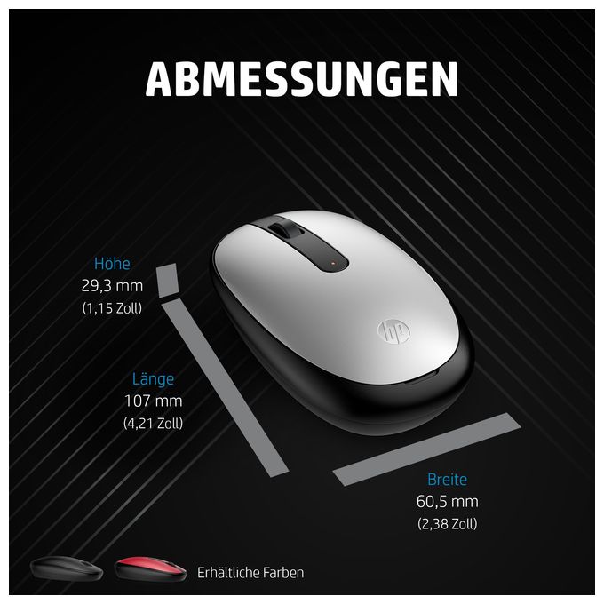 1600 DPI Büro Maus Optisch  240 (Rot) 
