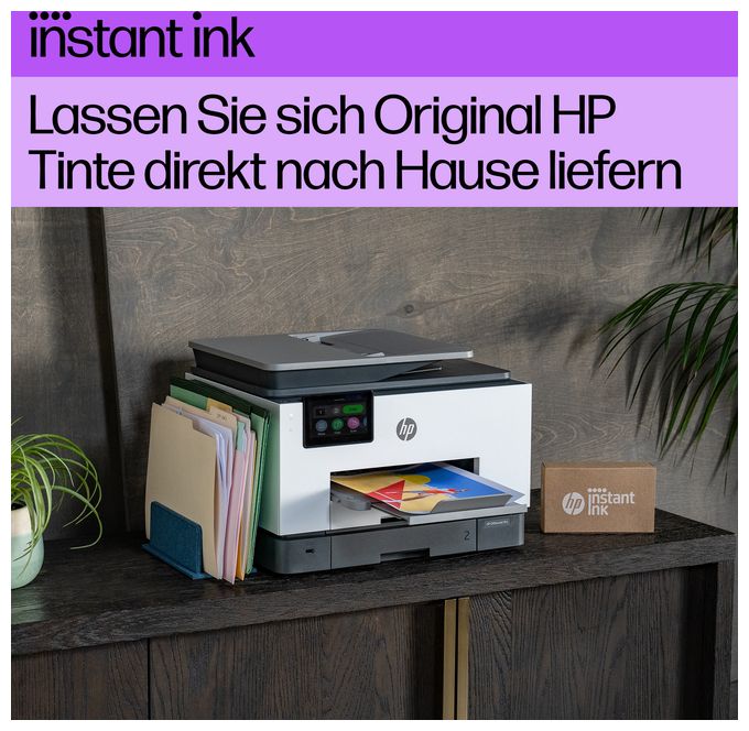 OfficeJet Pro 9132e Wireless All-in-One Farbe Drucker, Instant Ink; Beidseitiger Druck 